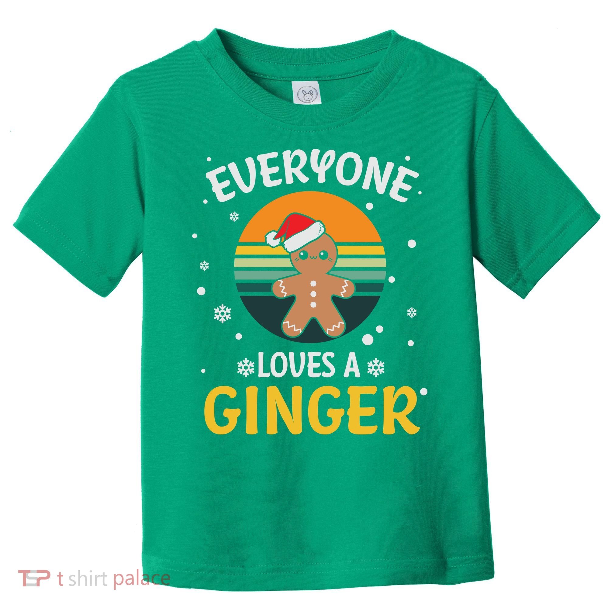 Funny Christmas Everyone Loves A Ginger Xmas Toddler T-Shirt