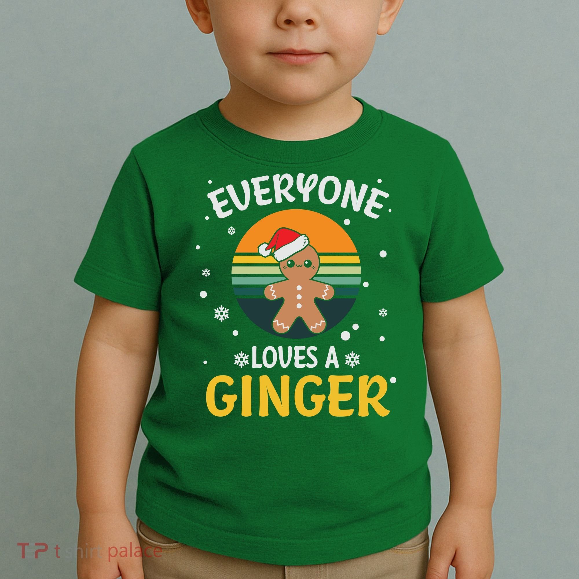 Funny Christmas Everyone Loves A Ginger Xmas Toddler T-Shirt