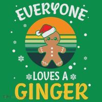 Funny Christmas Everyone Loves A Ginger Xmas Kids Sweatshirt thumb 2