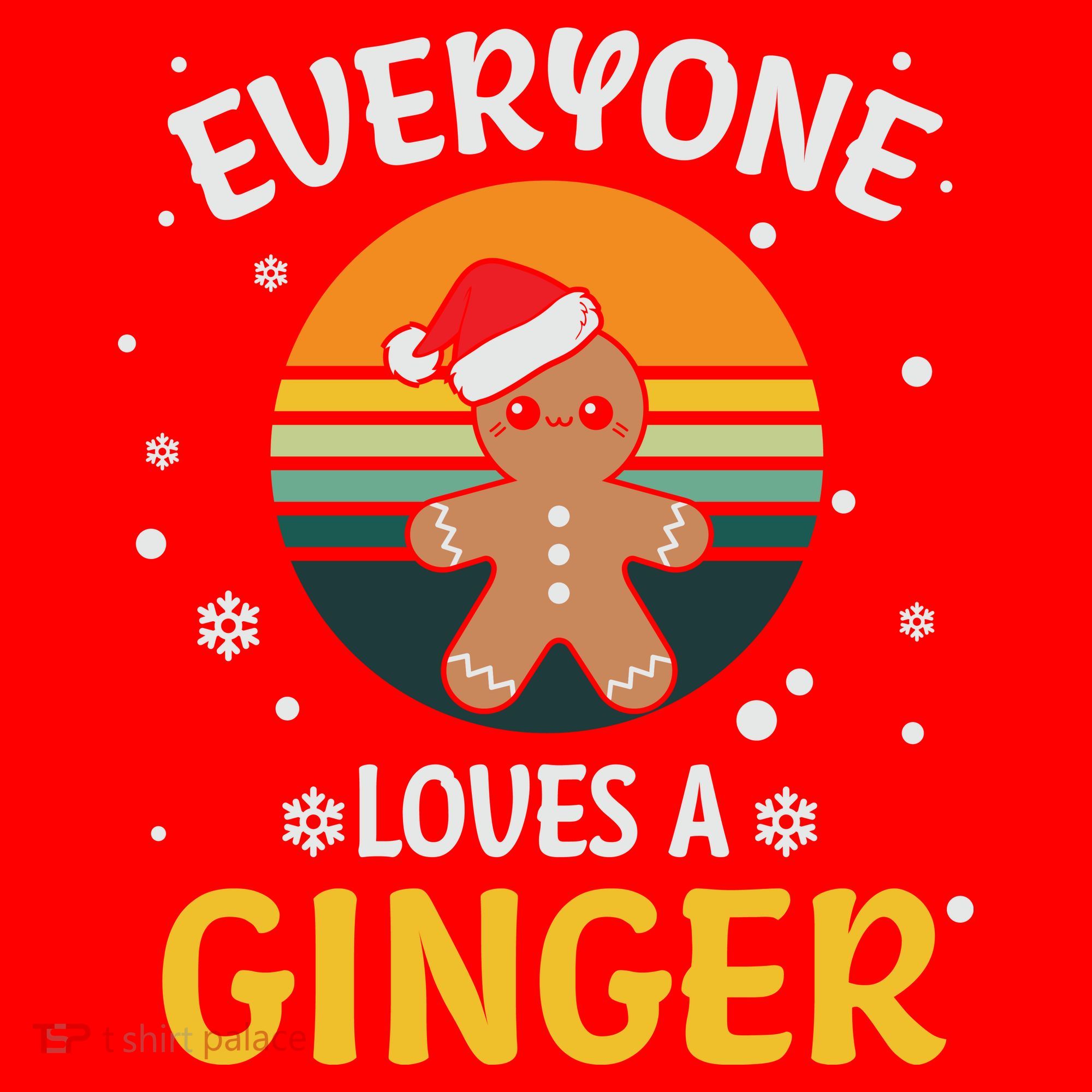 Funny Christmas Everyone Loves A Ginger Xmas Santa Hat