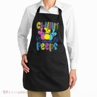 Funny Cute Easter Chillin With My Peeps Apron thumb 2