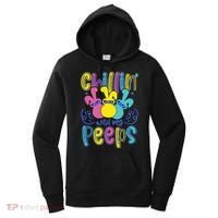 Funny Cute Easter Chillin With My Peeps Women's Hoodie thumb 0