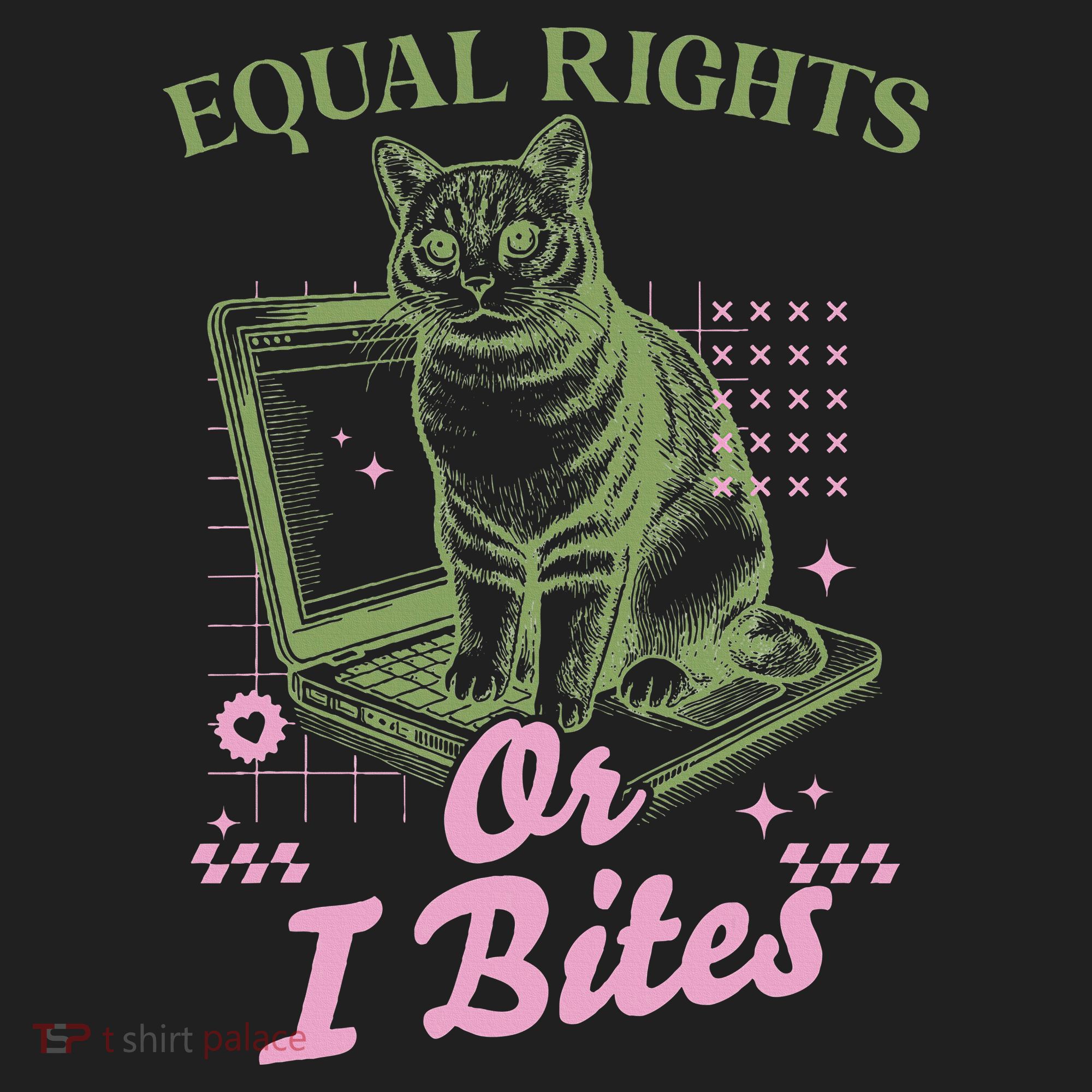 Feminist Cat Equal Rights Or I Bites Cat Hat