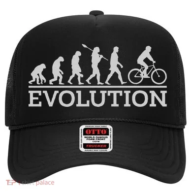 Funny Cyclist Evolution Cycling Gift Hat