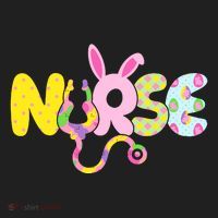 Funny Cute Easter Patterns Nurse Women's Sweatshirt thumb 2