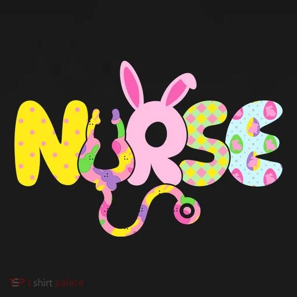 Funny Cute Easter Patterns Nurse Doggie Tank