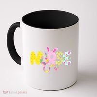 Funny Cute Easter Patterns Nurse Coffee Mug thumb 0