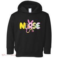 Funny Cute Easter Patterns Nurse Toddler Hoodie thumb 0