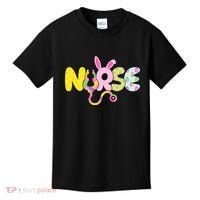 Funny Cute Easter Patterns Nurse Kids T-Shirt thumb 0