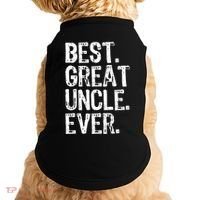 Family Cool Funny Best Great Uncle Ever Doggie Tank thumb 0