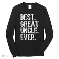 Family Cool Funny Best Great Uncle Ever Long Sleeve Shirt thumb 0
