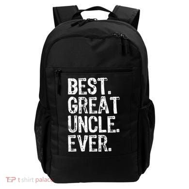 Family Cool Funny Best Great Uncle Ever Backpack