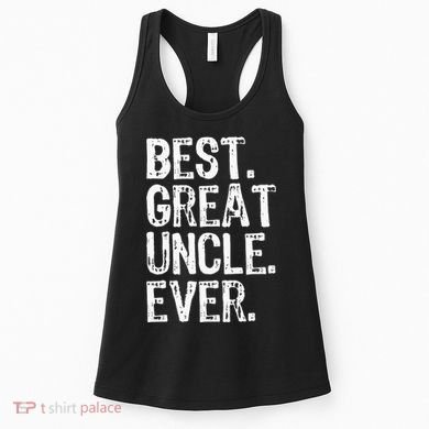 Family Cool Funny Best Great Uncle Ever Women's Tank Top