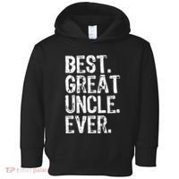 Family Cool Funny Best Great Uncle Ever Toddler Hoodie thumb 0