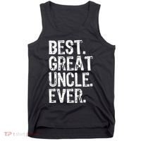 Family Cool Funny Best Great Uncle Ever Tank Top thumb 0