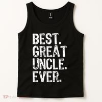 Family Cool Funny Best Great Uncle Ever Tank Top thumb 2