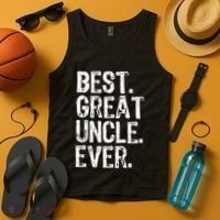 Family Cool Funny Best Great Uncle Ever Tank Top thumb 4