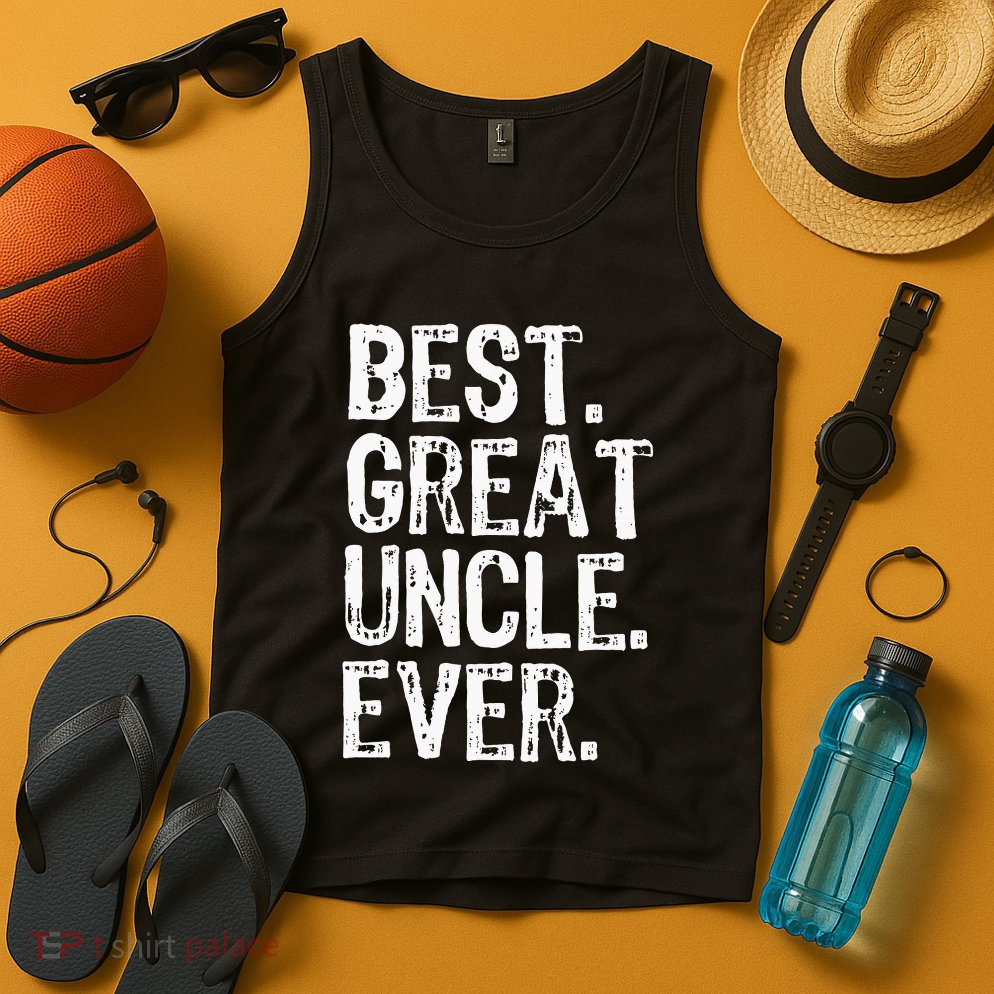Family Cool Funny Best Great Uncle Ever Tank Top