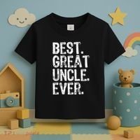 Family Cool Funny Best Great Uncle Ever Toddler T-Shirt thumb 3