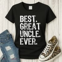 Family Cool Funny Best Great Uncle Ever Women's T-Shirt thumb 3