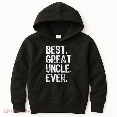 Family Cool Funny Best Great Uncle Ever Kids Hoodie