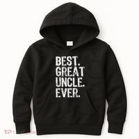 Family Cool Funny Best Great Uncle Ever Kids Hoodie thumb 0