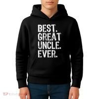 Family Cool Funny Best Great Uncle Ever Kids Hoodie thumb 4