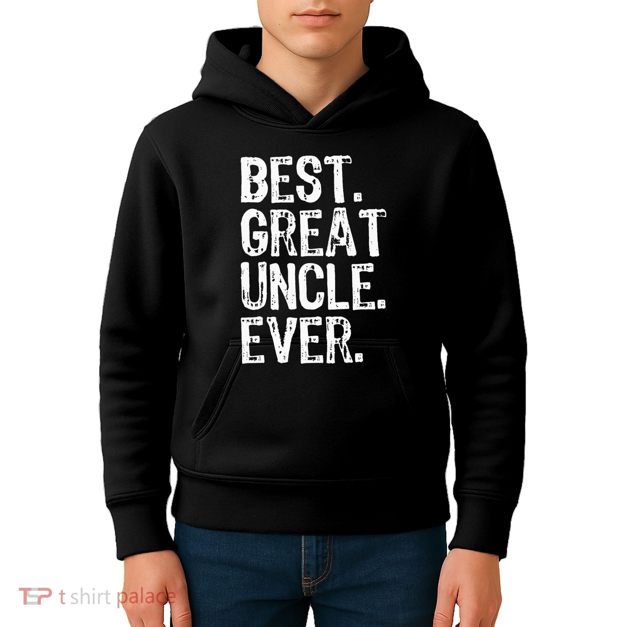 Family Cool Funny Best Great Uncle Ever Kids Hoodie