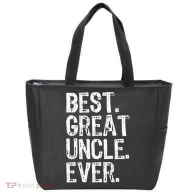 Family Cool Funny Best Great Uncle Ever Tote Bag