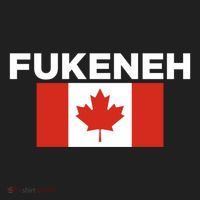 Fukeneh Canada Flag Humorous Fun Slang Accent Gift Women's Sweatshirt thumb 2