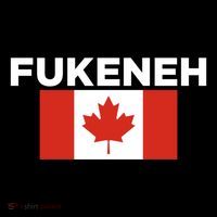 Fukeneh Canada Flag Humorous Fun Slang Accent Gift Ornament thumb 1