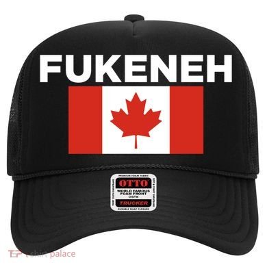 Fukeneh Canada Flag Humorous Fun Slang Accent Gift Hat