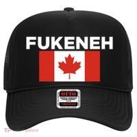 Fukeneh Canada Flag Humorous Fun Slang Accent Gift Hat thumb 0