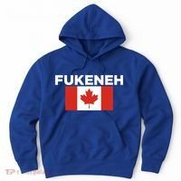 Fukeneh Canada Flag Humorous Fun Slang Accent Gift Hoodie thumb 0