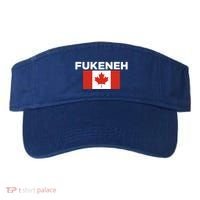 Fukeneh Canada Flag Humorous Fun Slang Accent Gift Visor thumb 0