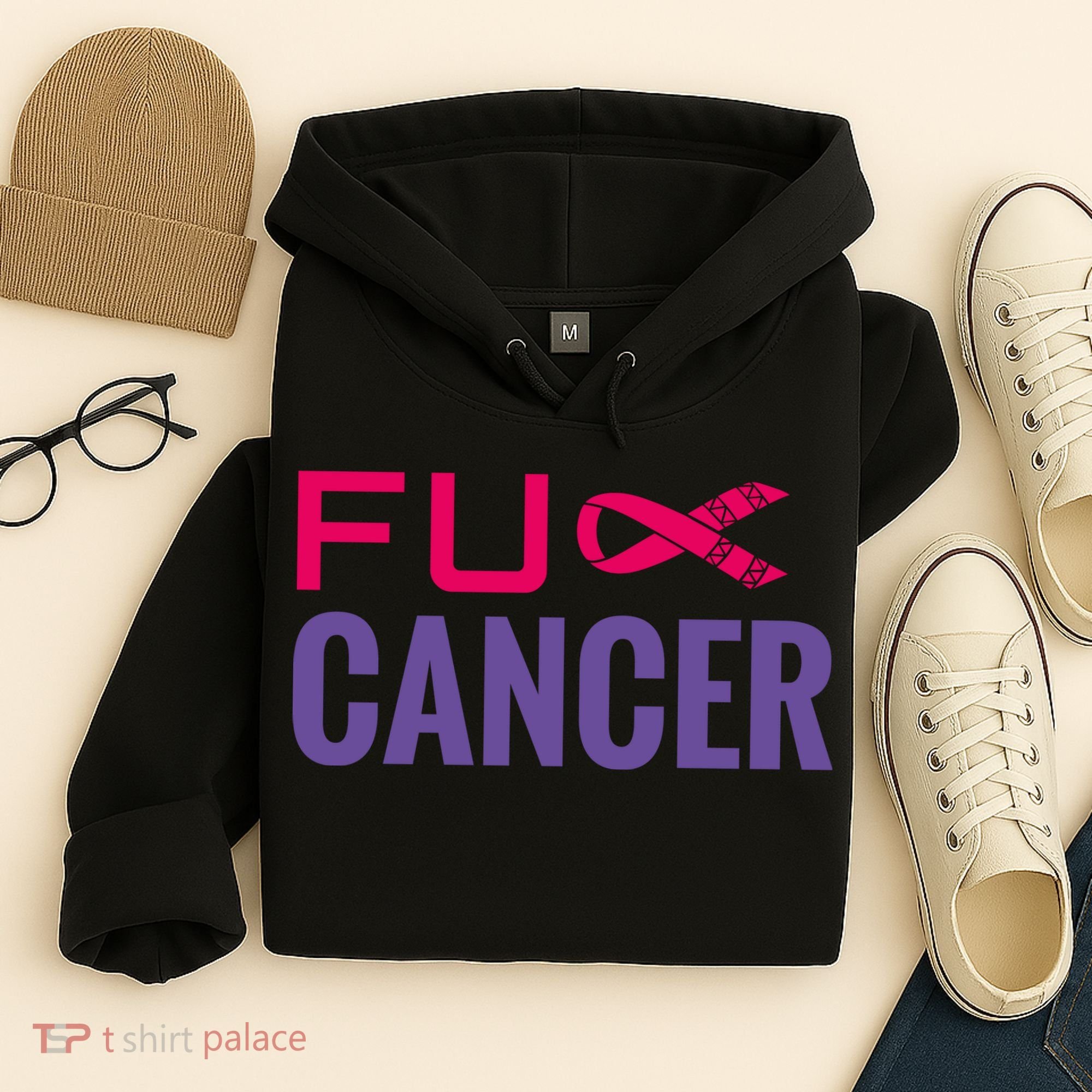 F Cancer Hoodie