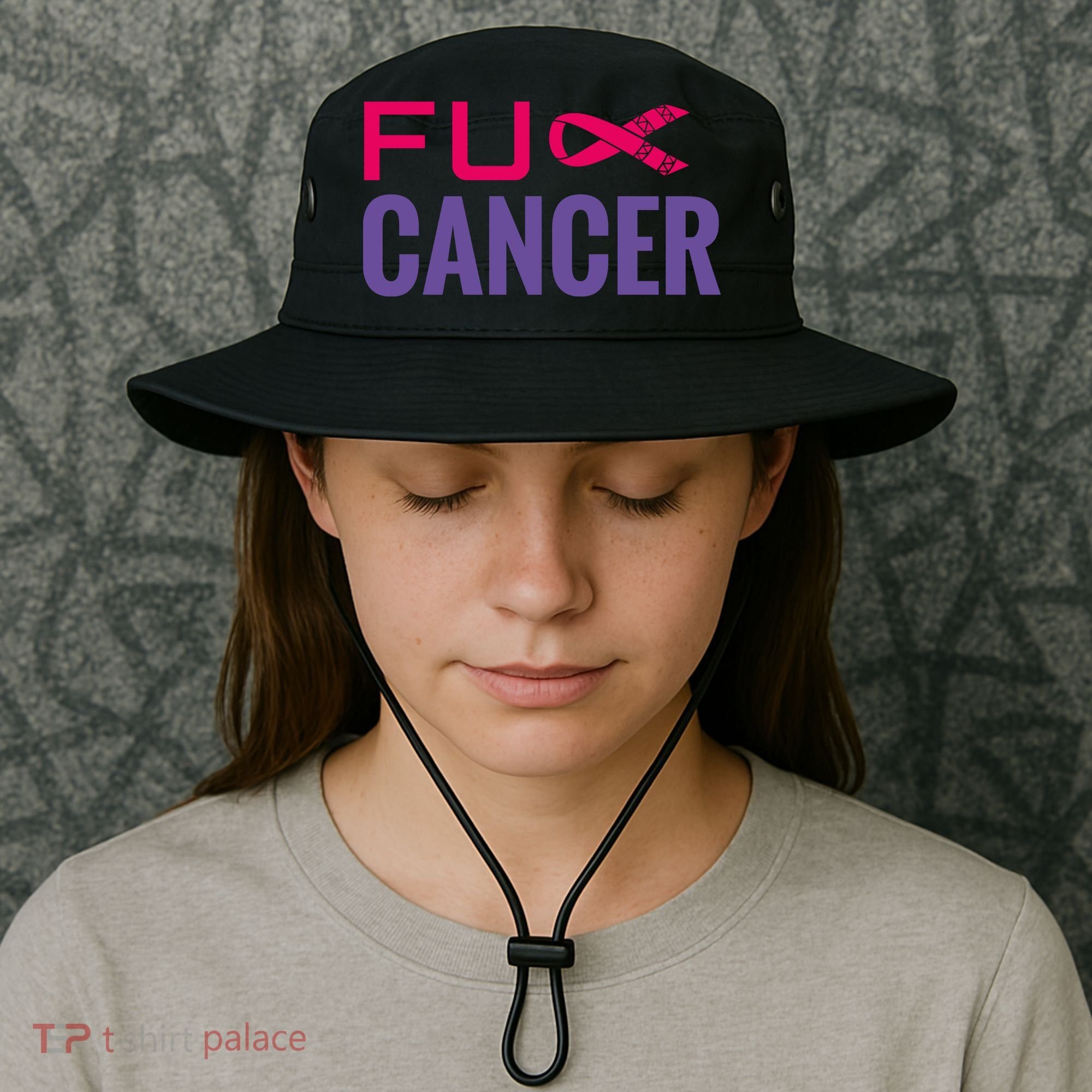 F Cancer Bucket Hat