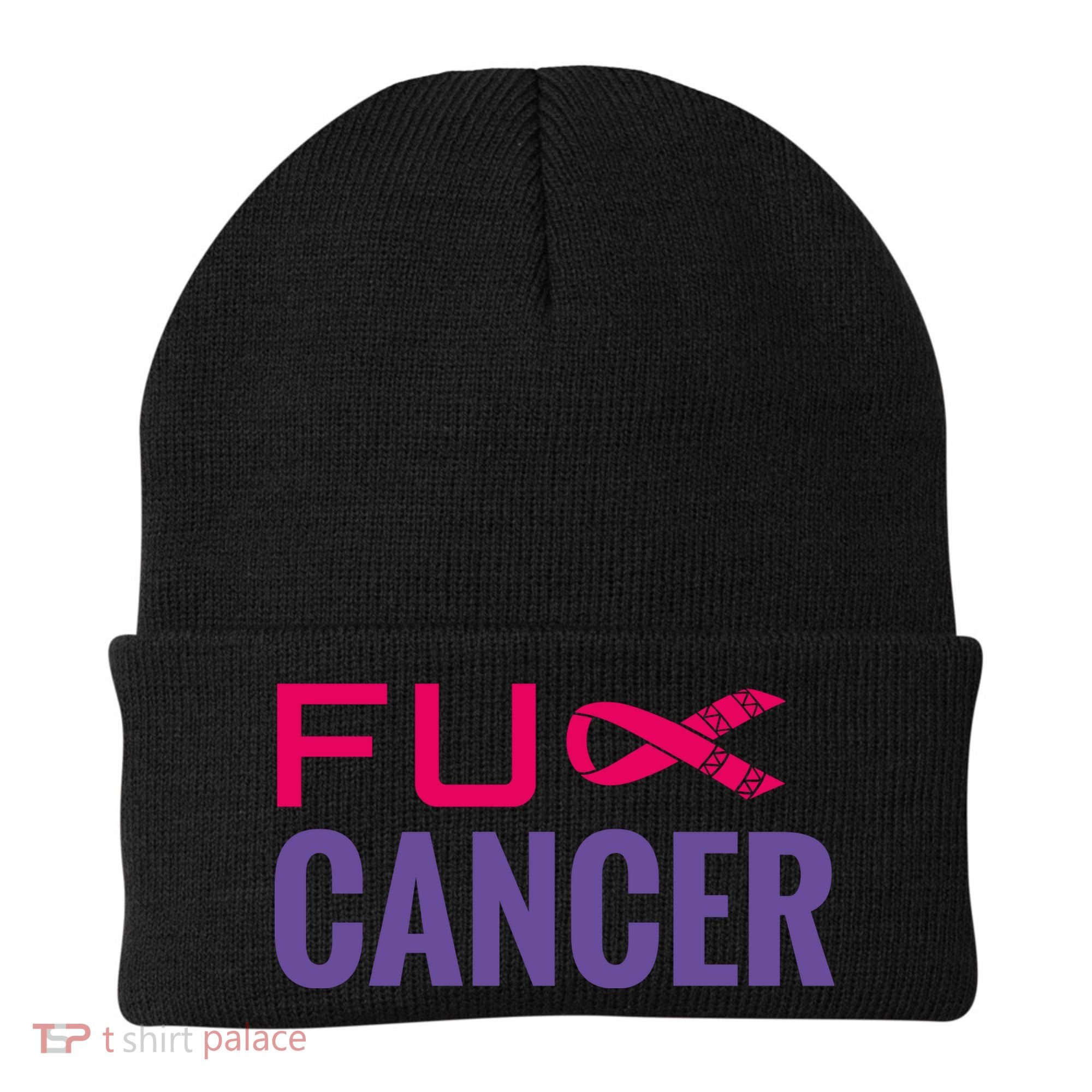 F Cancer Beanie