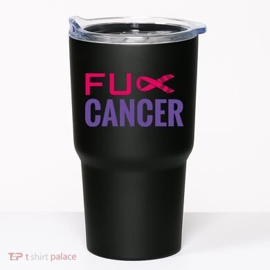 F Cancer Tumbler