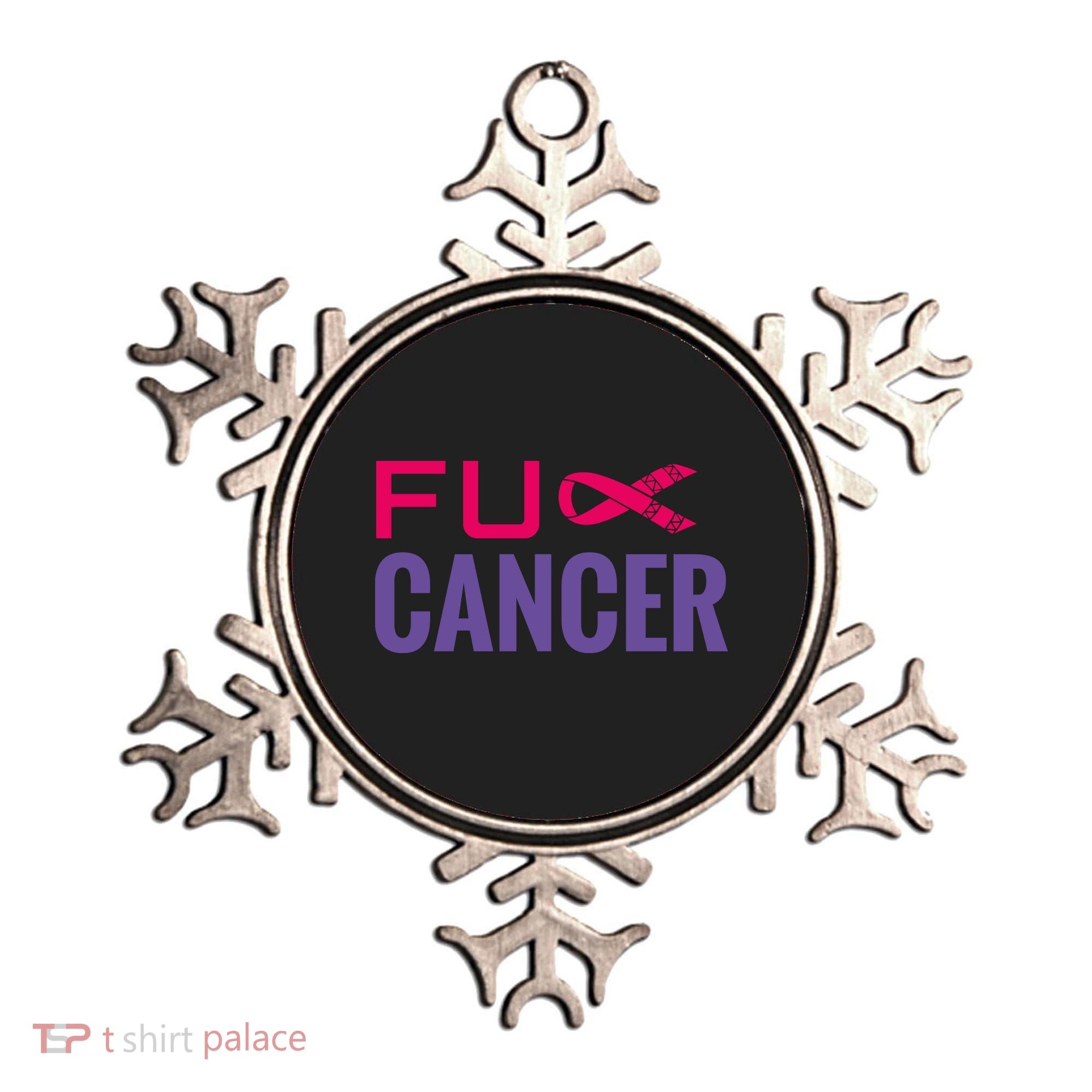F Cancer Ornament