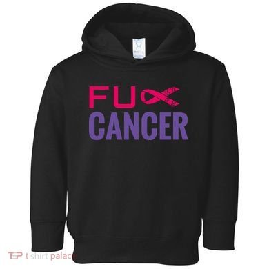 F Cancer Toddler Hoodie
