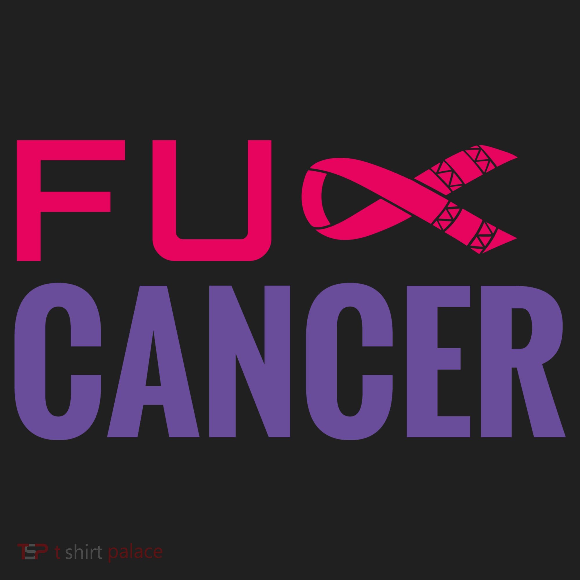 F Cancer Golf Towel