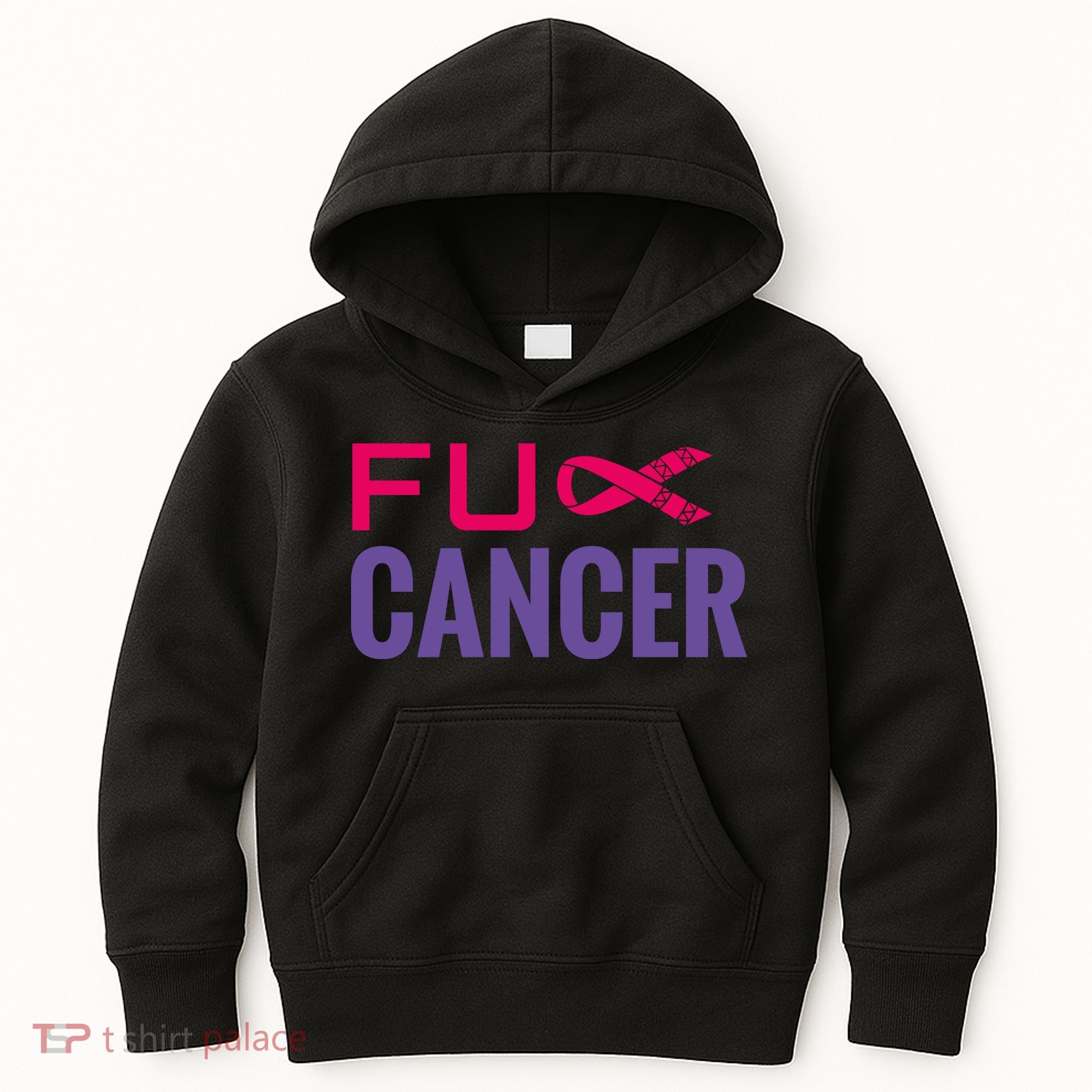 F Cancer Kids Hoodie