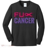 F Cancer Kids Long Sleeve Shirt thumb 0