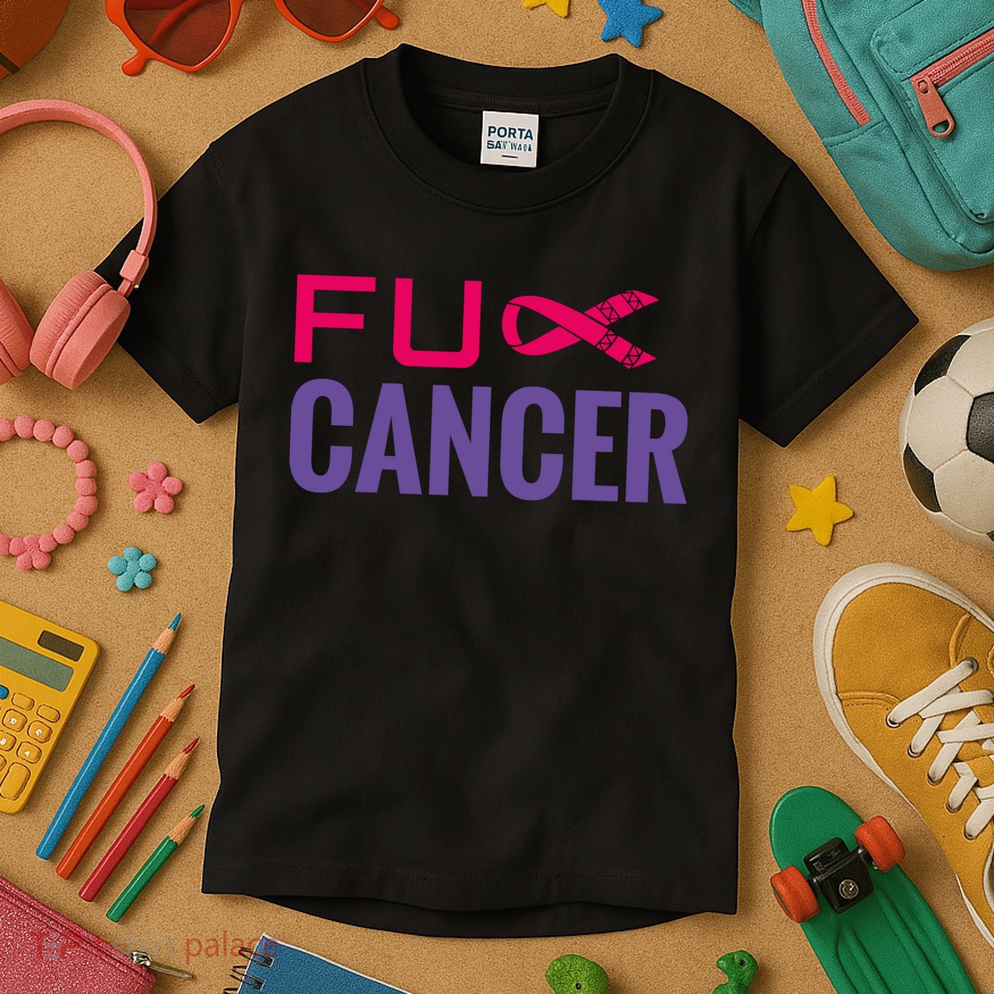 F Cancer Kids T-Shirt
