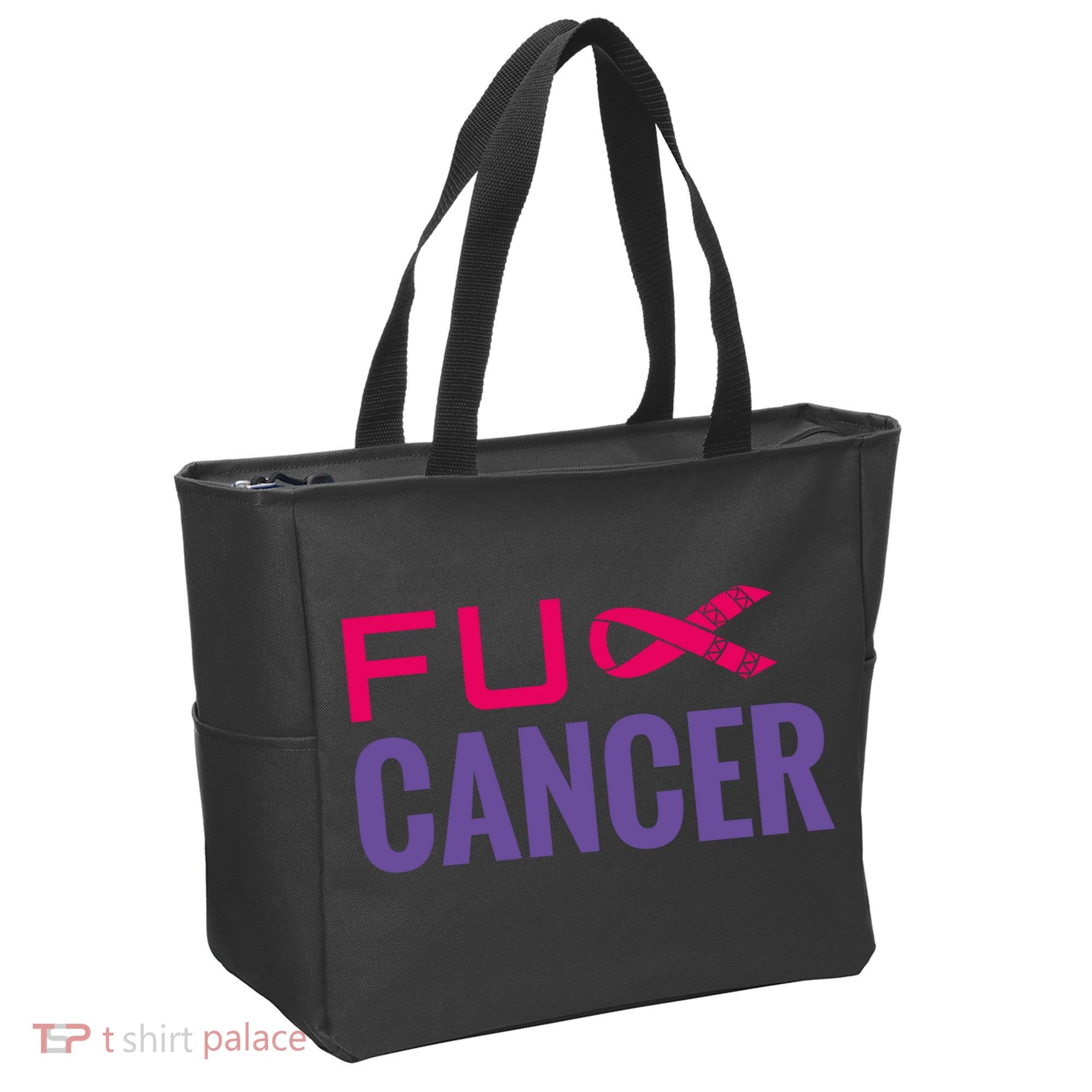 F Cancer Tote Bag