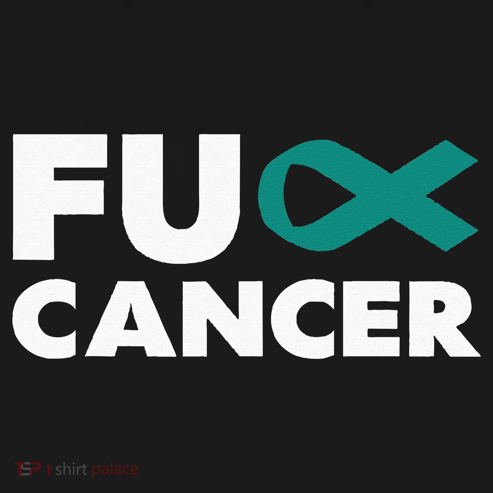 Fuck Cancer Fuck Ovarian Cancer Awareness Women's Tank Top