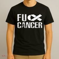 Fuck Cancer Fu Cancer Tcancer Awareness T-Shirt thumb 3