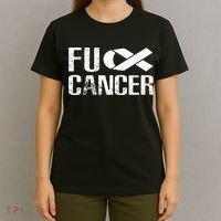 Fuck Cancer Fu Cancer Tcancer Awareness T-Shirt thumb 4