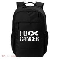 Fuck Cancer Fu Cancer Tcancer Awareness Backpack thumb 0